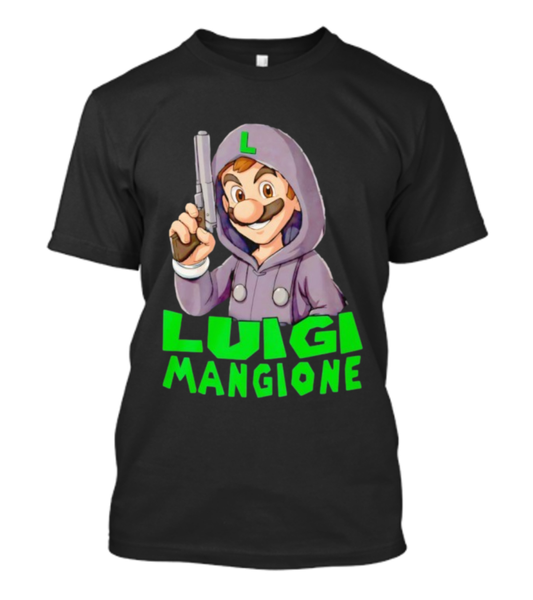 Luigi Mangione Nintendo Persona T-Shirt