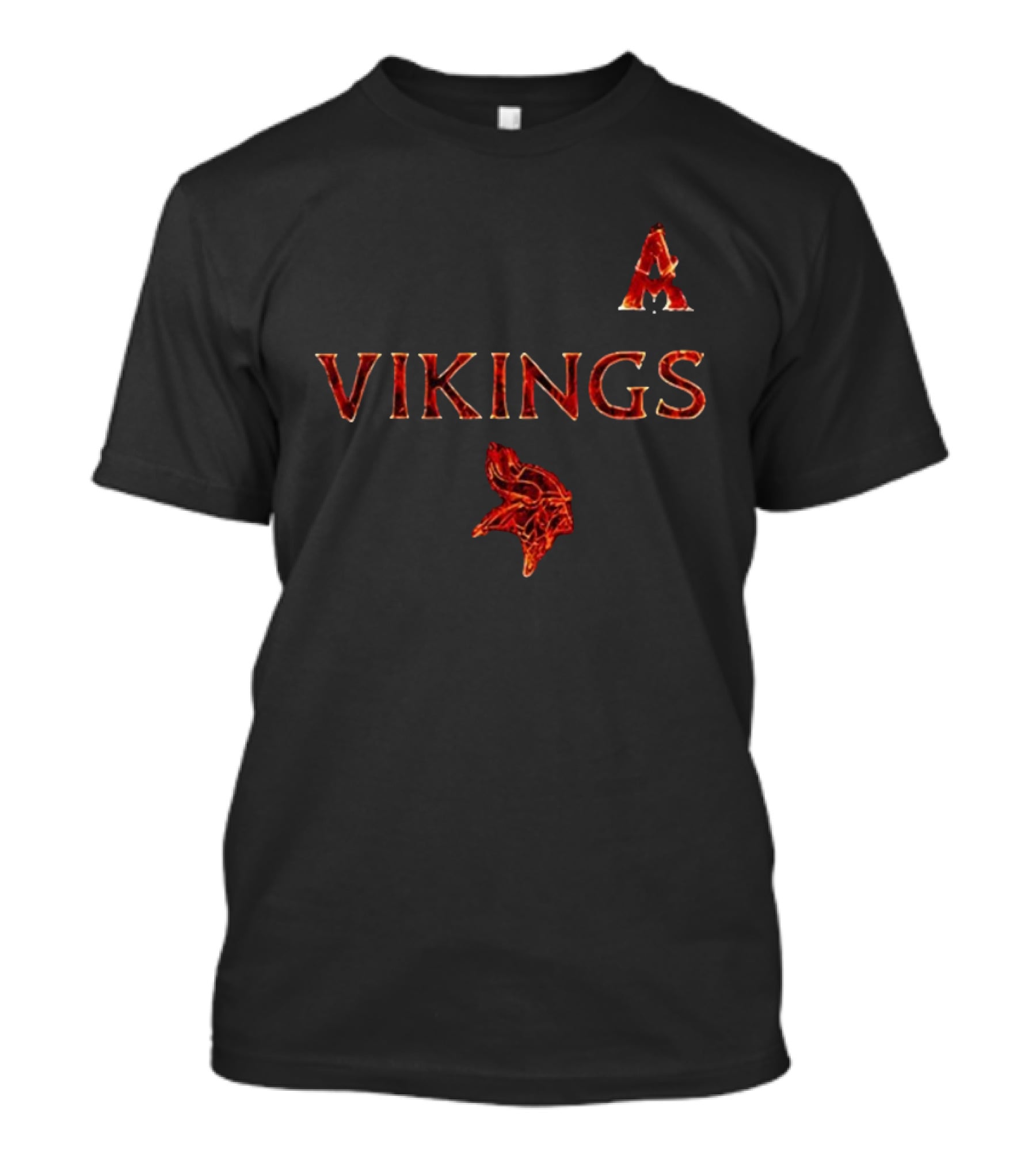Minnesota Vikings Avatar Fire And Ash Collaboration T-Shirt