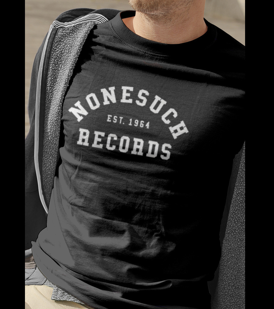 Nonesuch Records Est. 1964 Nostalgic Music Legacy T-Shirt