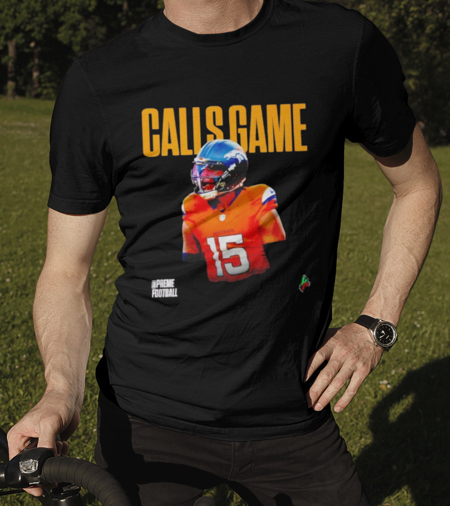 Broncos Calls Game 15 Nik Bonitto Football Action T-Shirt