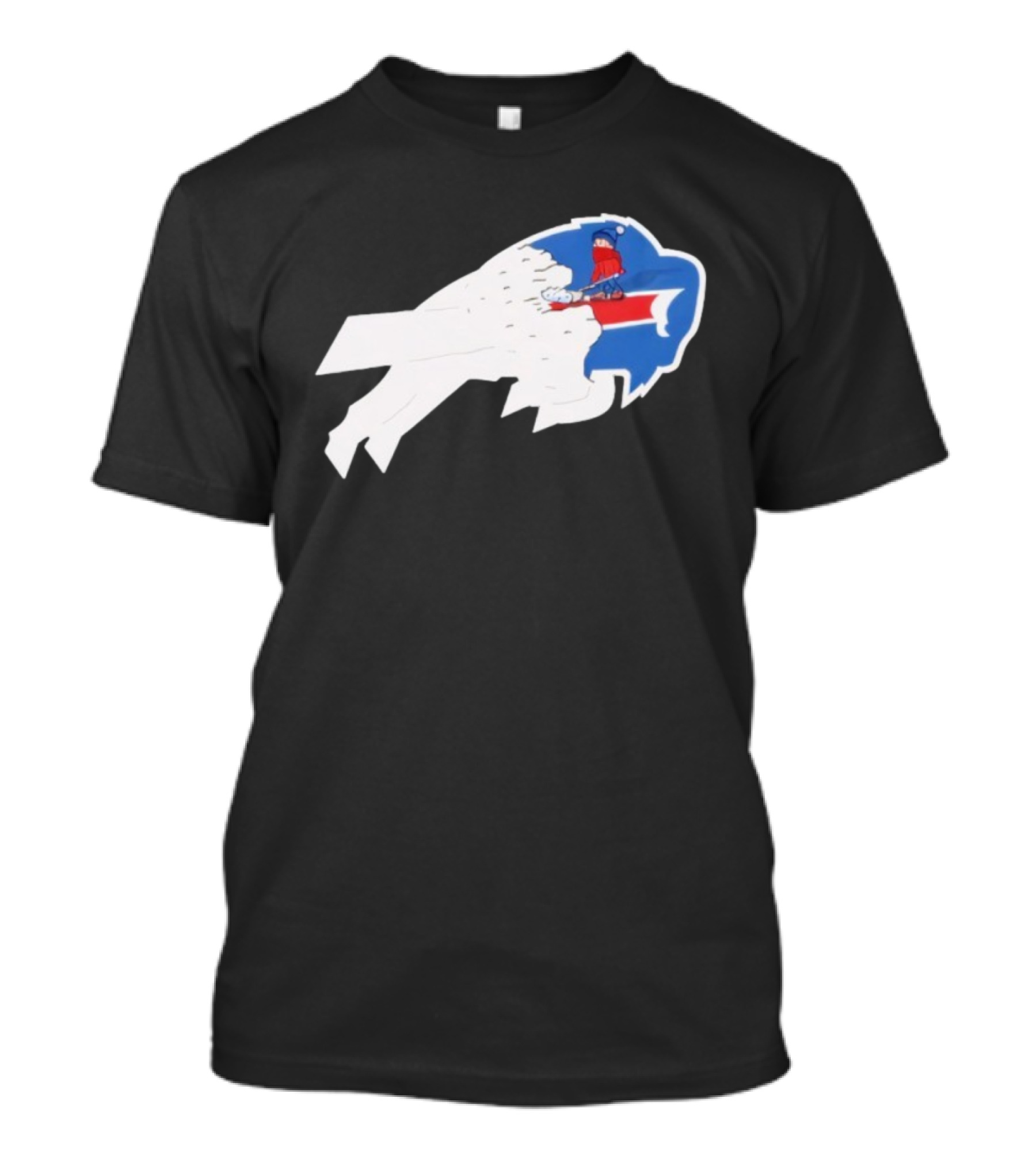 Buffalo Bills Winter Snow Plow Kid Theme T-Shirt