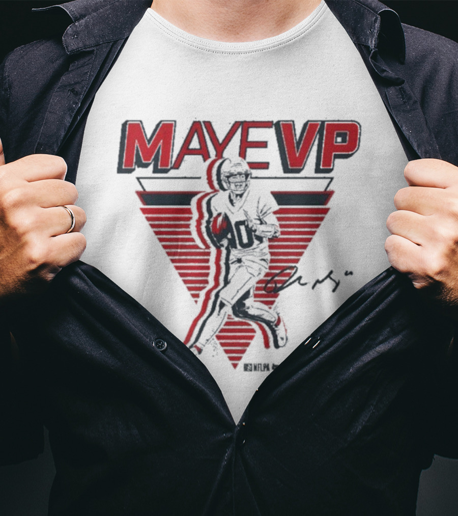 MAYEVP Football Player Triangle Design T-Shirt