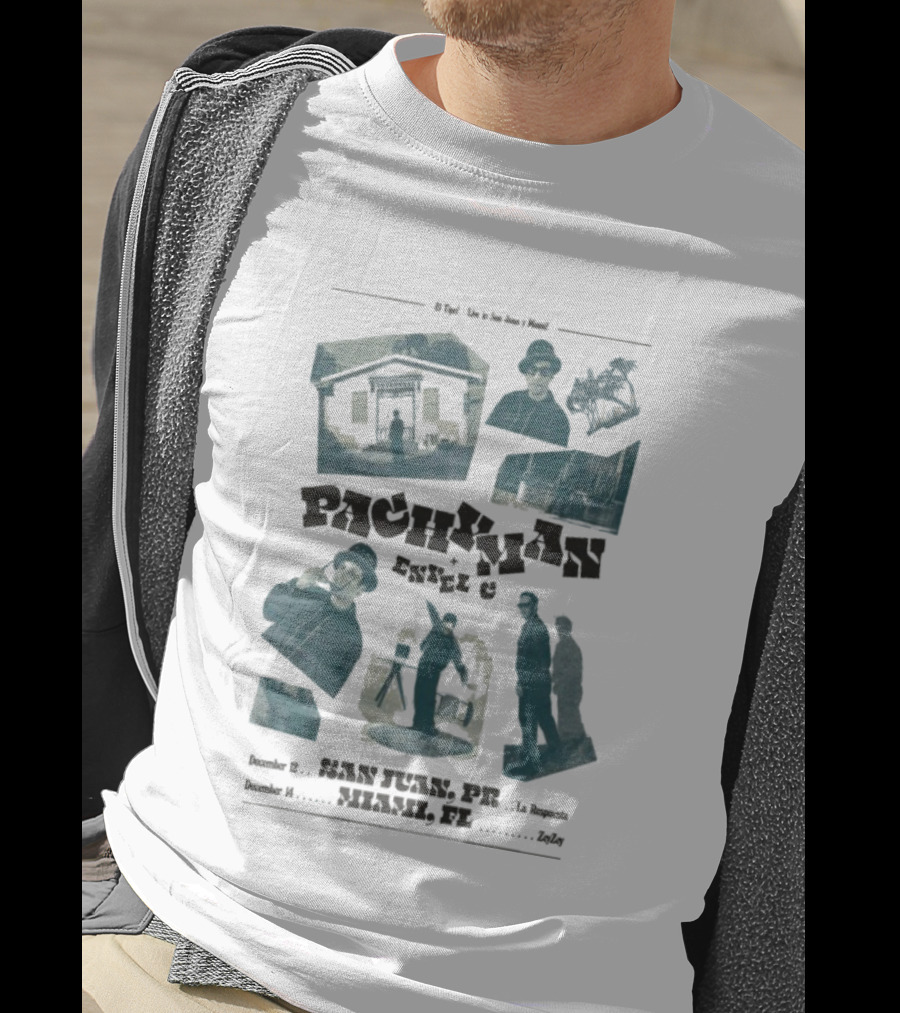 Pachyman Live San Juan PR December 12 2025 Announcement T-Shirt