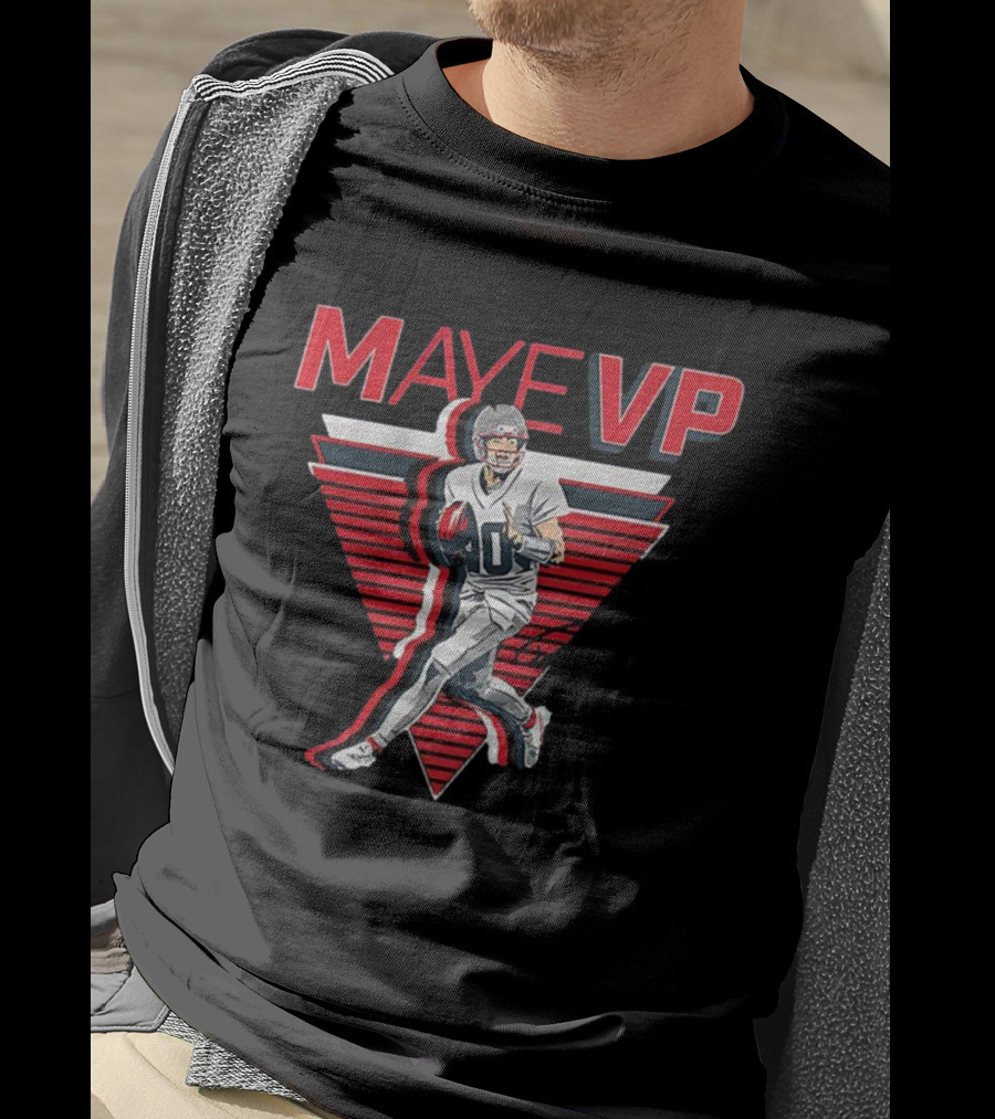 Drake MayeVP New England Patriots Football Signature T-Shirt