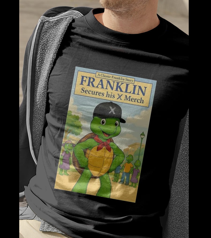 Franklin Secures His X Merch A Classic Franklin Story T-Shirt