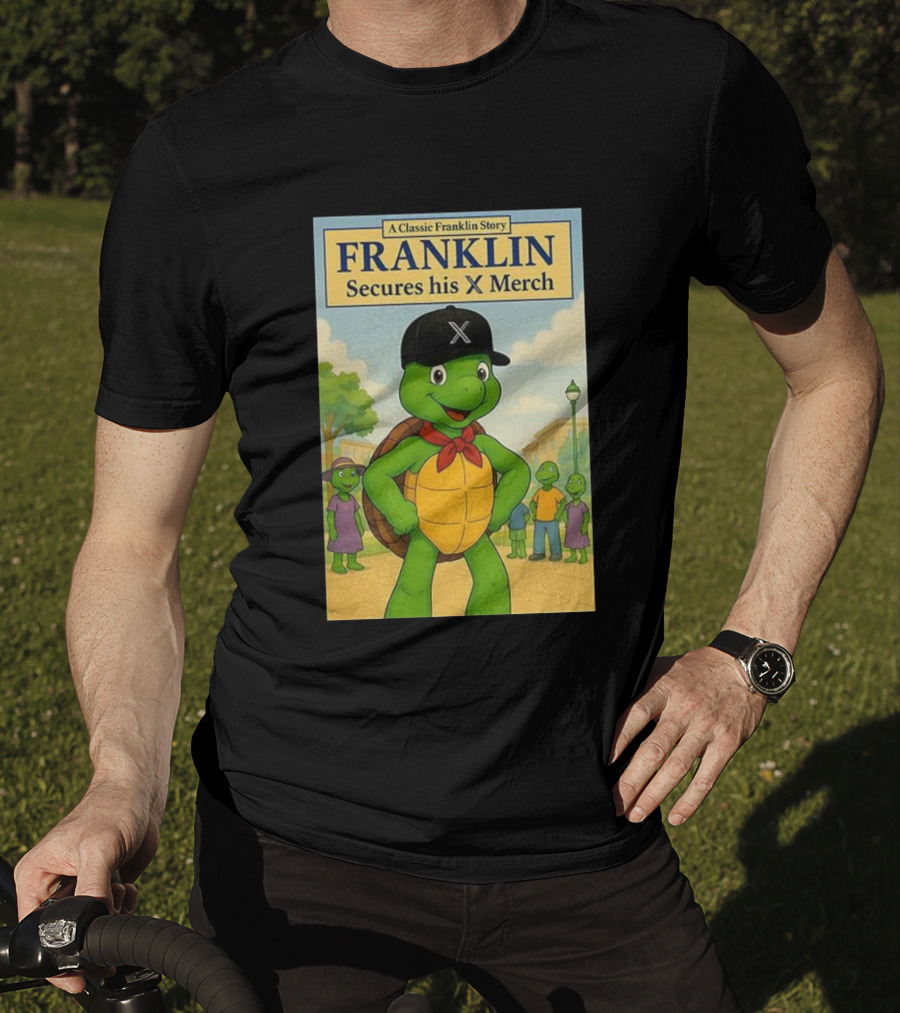 Franklin Secures His X Merch A Classic Franklin Story T-Shirt