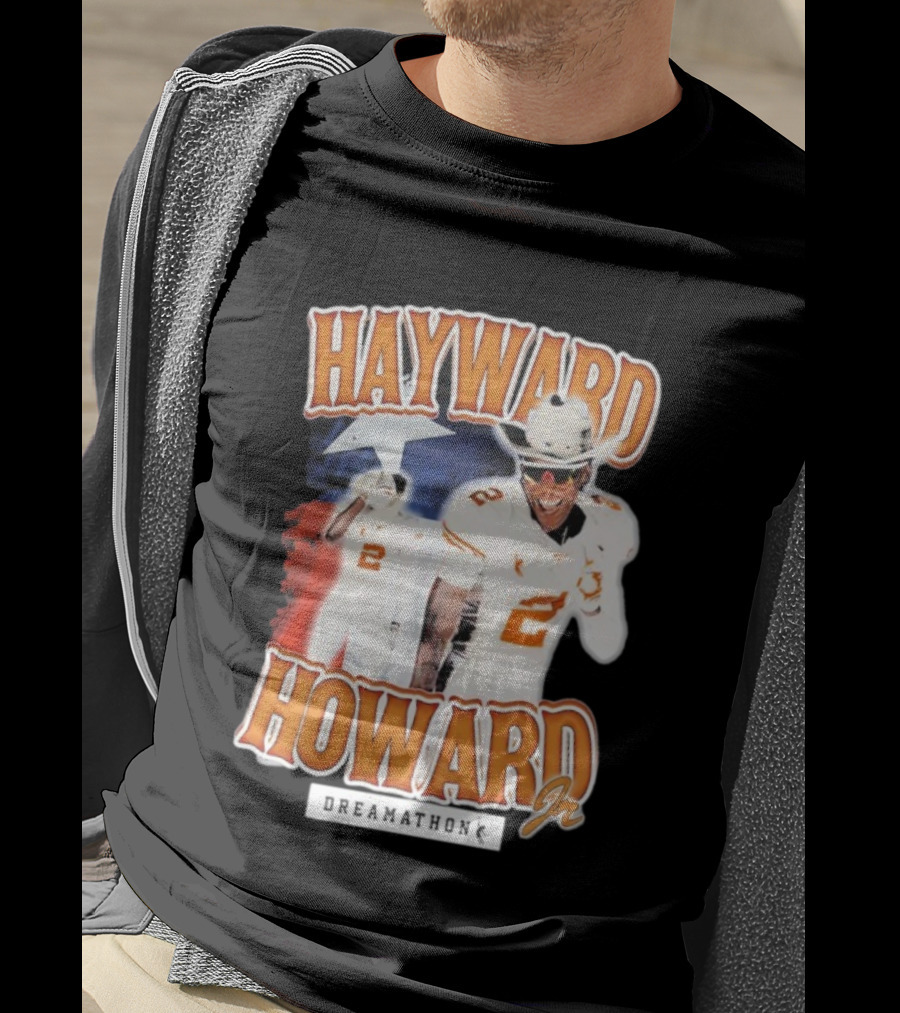 Hayward Howard Jr Dreamathon Texas Football Cowboys T-Shirt