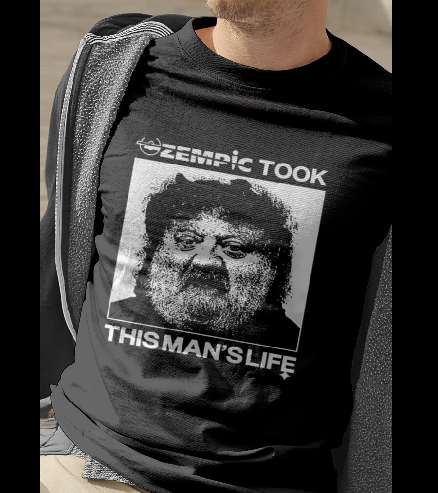 Ozempic Took This Man's Life Meatcanyon Meme T-Shirt