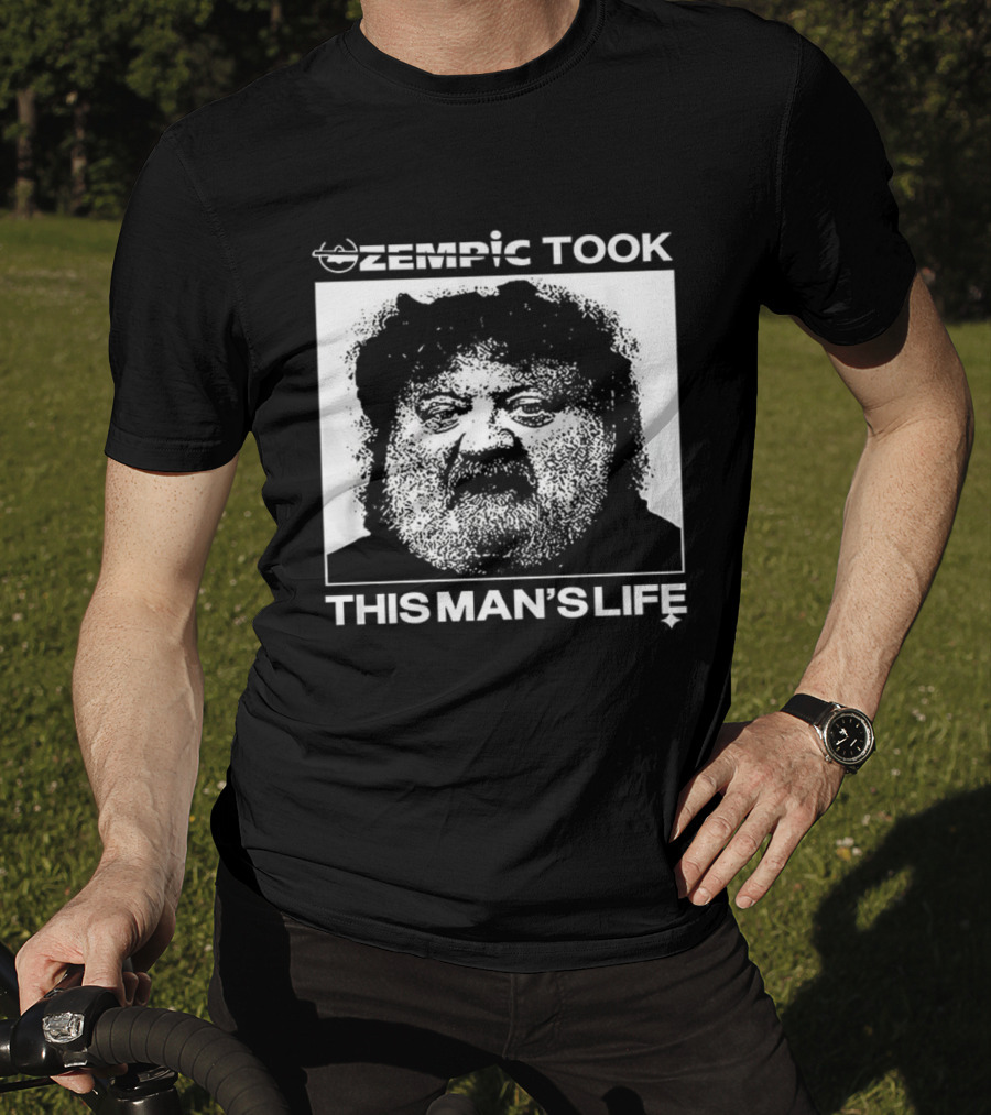 Ozempic Took This Man's Life Meatcanyon Meme T-Shirt