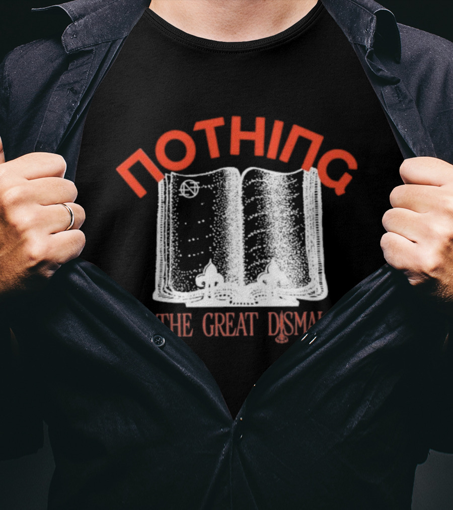 Nothing The Great Dismal Book Illustration T-Shirt