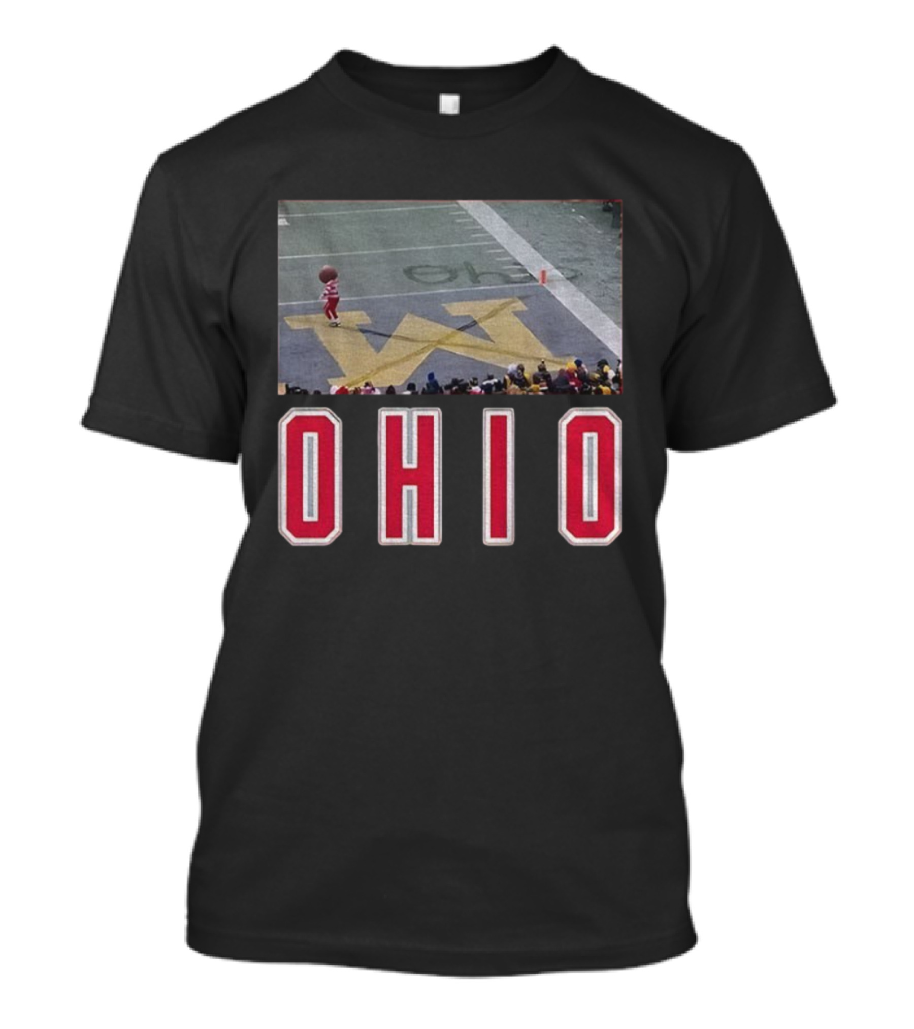Ohio State Buckeyes Brutus Football Ohio Snow Game Day T-Shirt