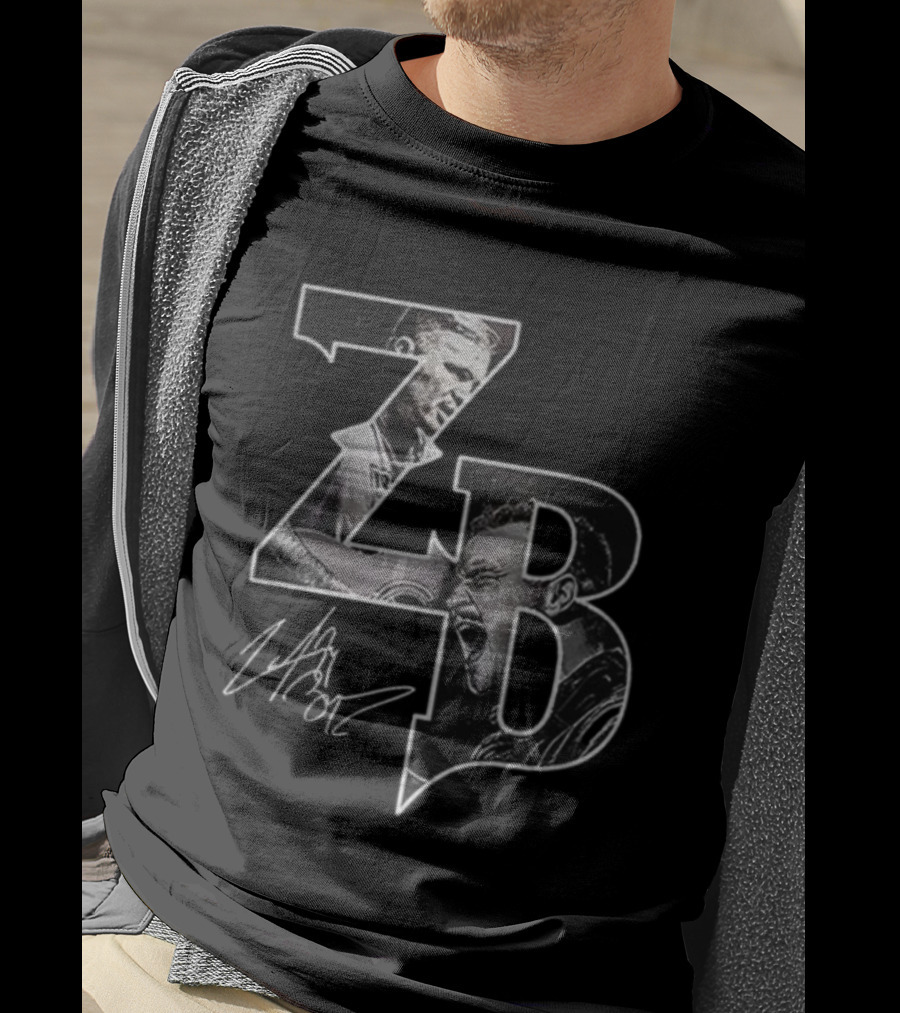 Zach Bryan On Tour 2026 ZB Signature Performance Imagery T-Shirt