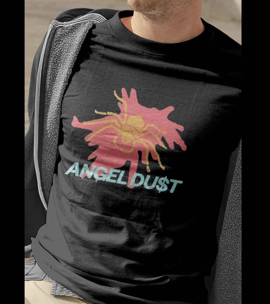 Angel Dust Tarantula Spider Graphic T-Shirt