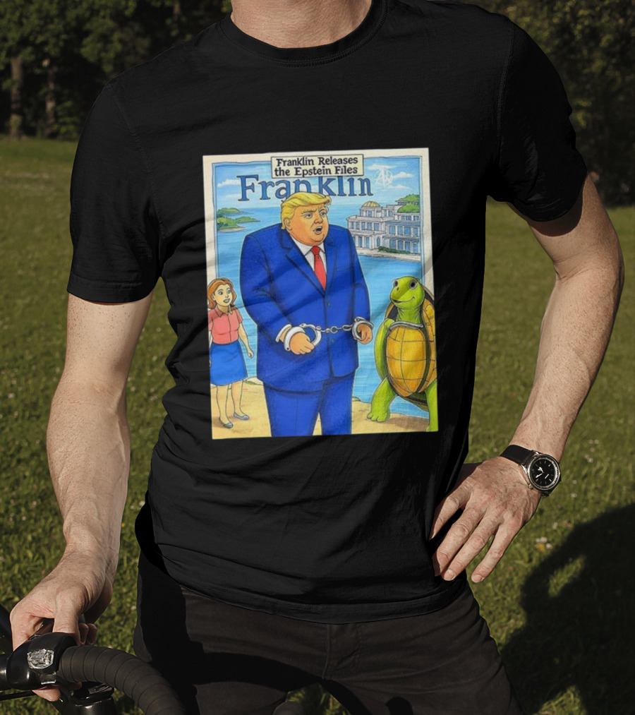 Franklin Releases The Epstein Files Featuring Trump And Turtle T-Shirt