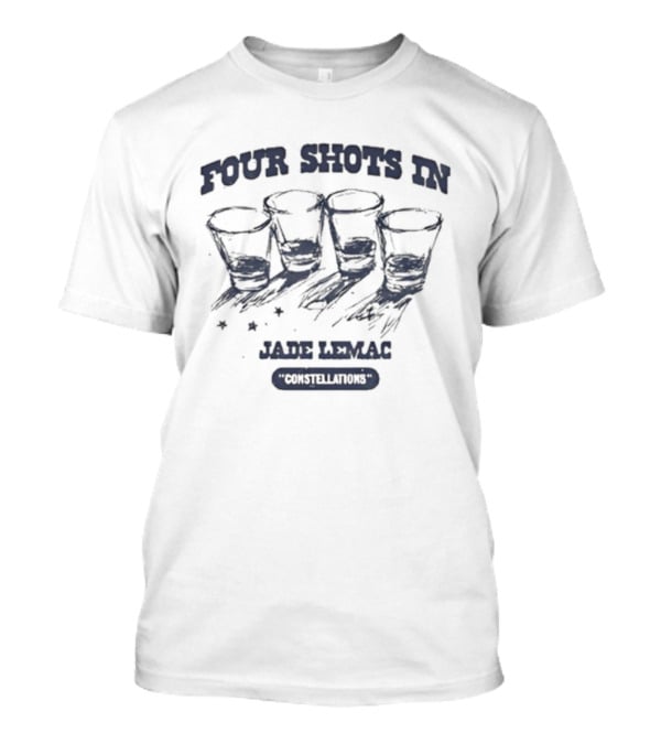 Four Shots In Jade Lemac Constellations T-Shirt