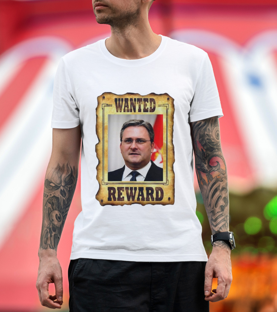 Wanted Reward Nikola Selaković T-Shirt