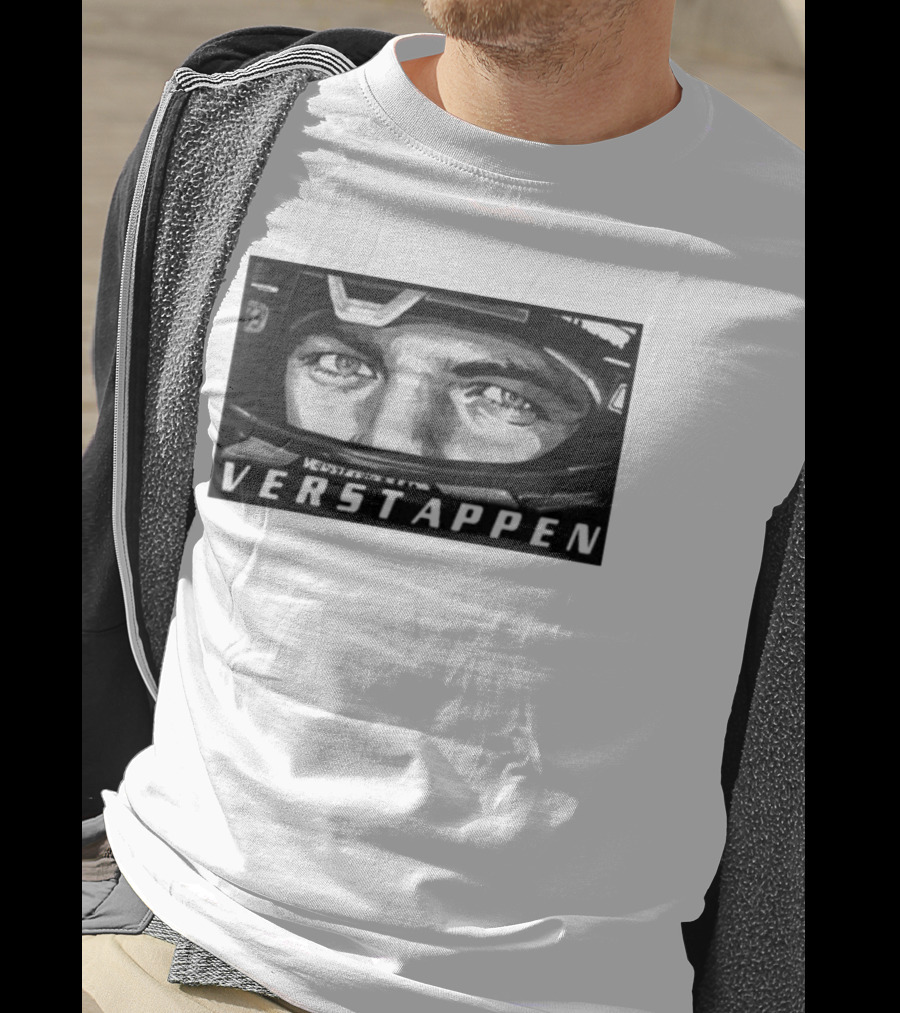 Max Verstappen Helmet Eyes 33 Racing T-Shirt