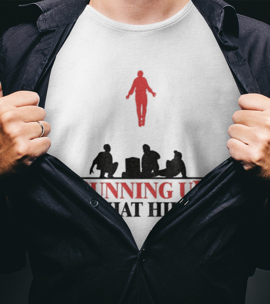 Running Up That Hill Max Mayfield Stranger Things Floating Silhouette T-Shirt