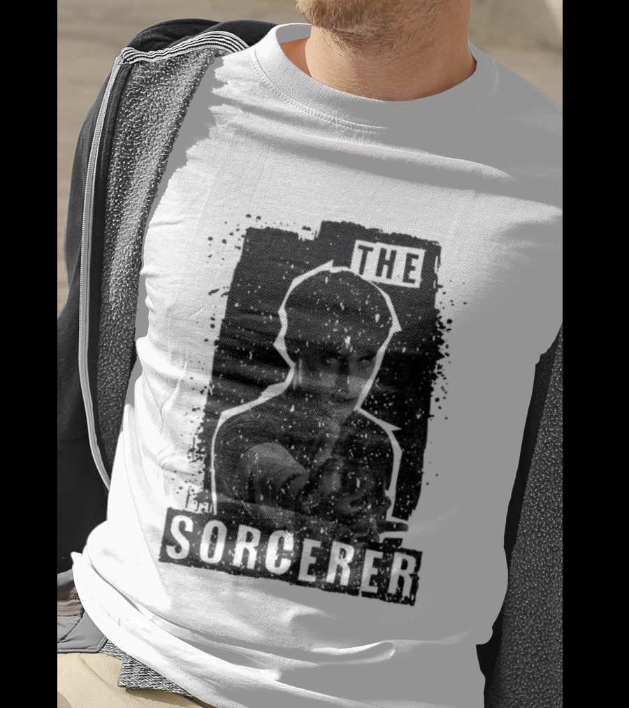 The Sorcerer Black And White Stranger Things Vintage Nostalgia T-Shirt