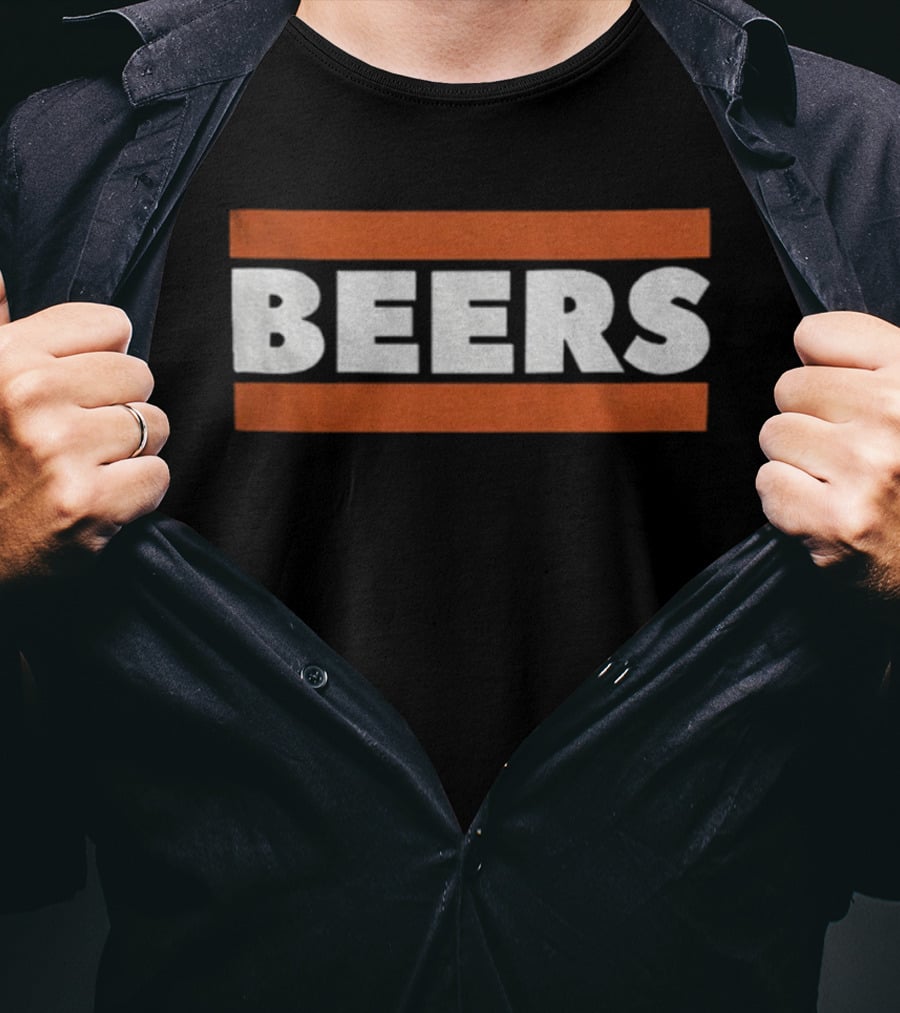 Chicago Beers Good Better Best NFL Football 2025 T-Shirt