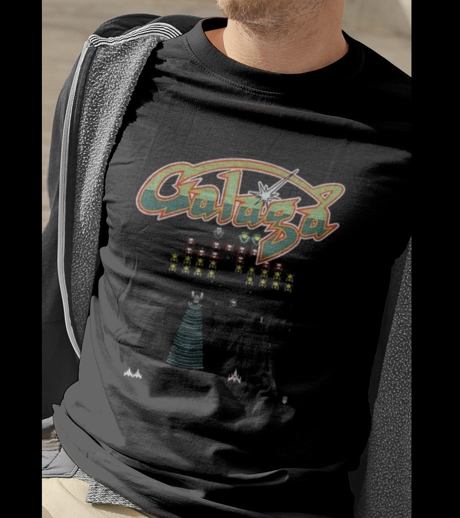 Galaga 1981 Iconic Arcade Shooter Nostalgia T-Shirt
