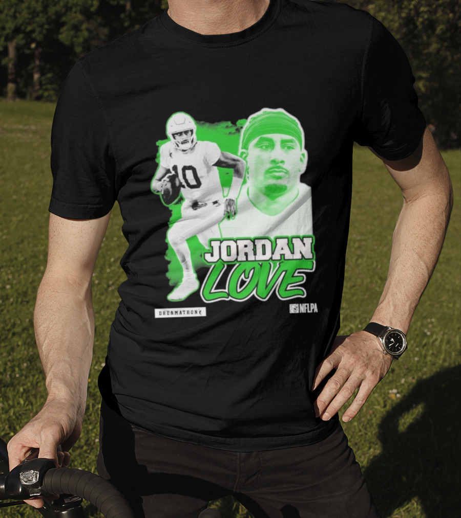 Jordan Love Green Bay Packers Dreamathon NFL Football T-Shirt