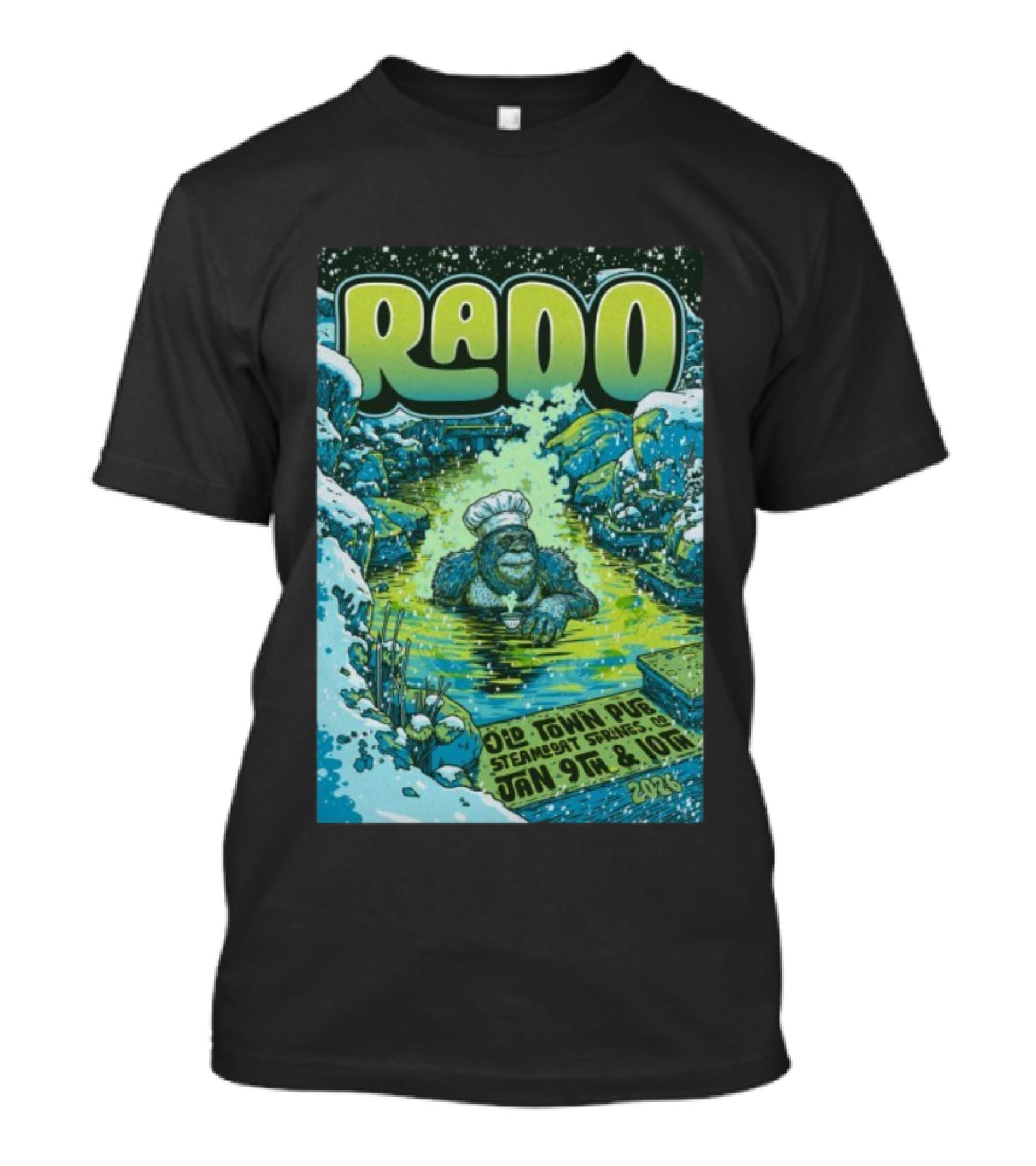 RADO Event Old Town Pub Steamboat Springs Jan 9th & 10th 2026 T-Shirt