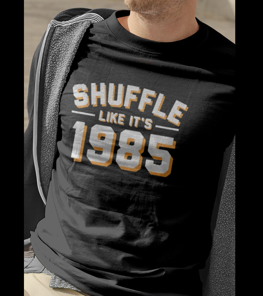 Shuffle Like It’s 1985 Chicago Bears Football NFL Champion Retro Style T-Shirt