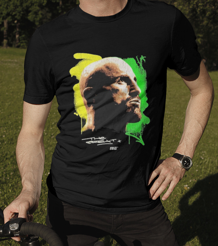 Alexander Volkanovski Big Face Head Engageind MMA Fighter Graphic T-Shirt