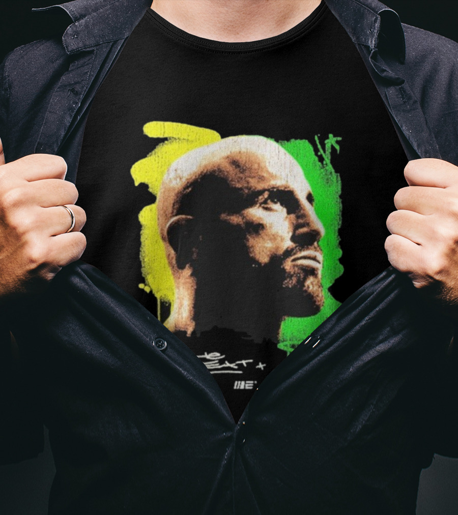 Alexander Volkanovski Big Face Head Engageind MMA Fighter Graphic T-Shirt