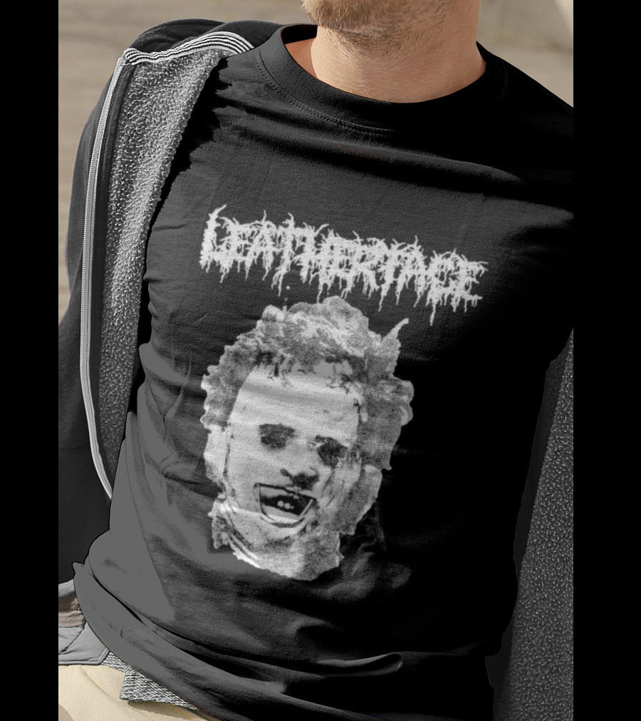 The Texas Chainsaw Massacre Metal Face Horror Icon Classic T-Shirt