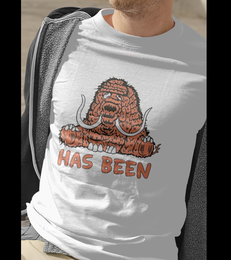 Has Been Never Was Blake Anderson Woolly Mammoth T-Shirt