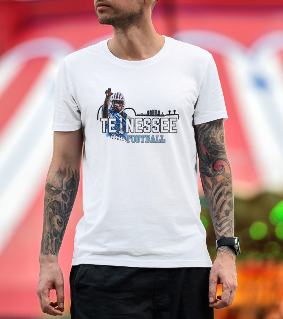 Tennessee Titans Football Game Day NFL 2025 Cam Ward T-Shirt