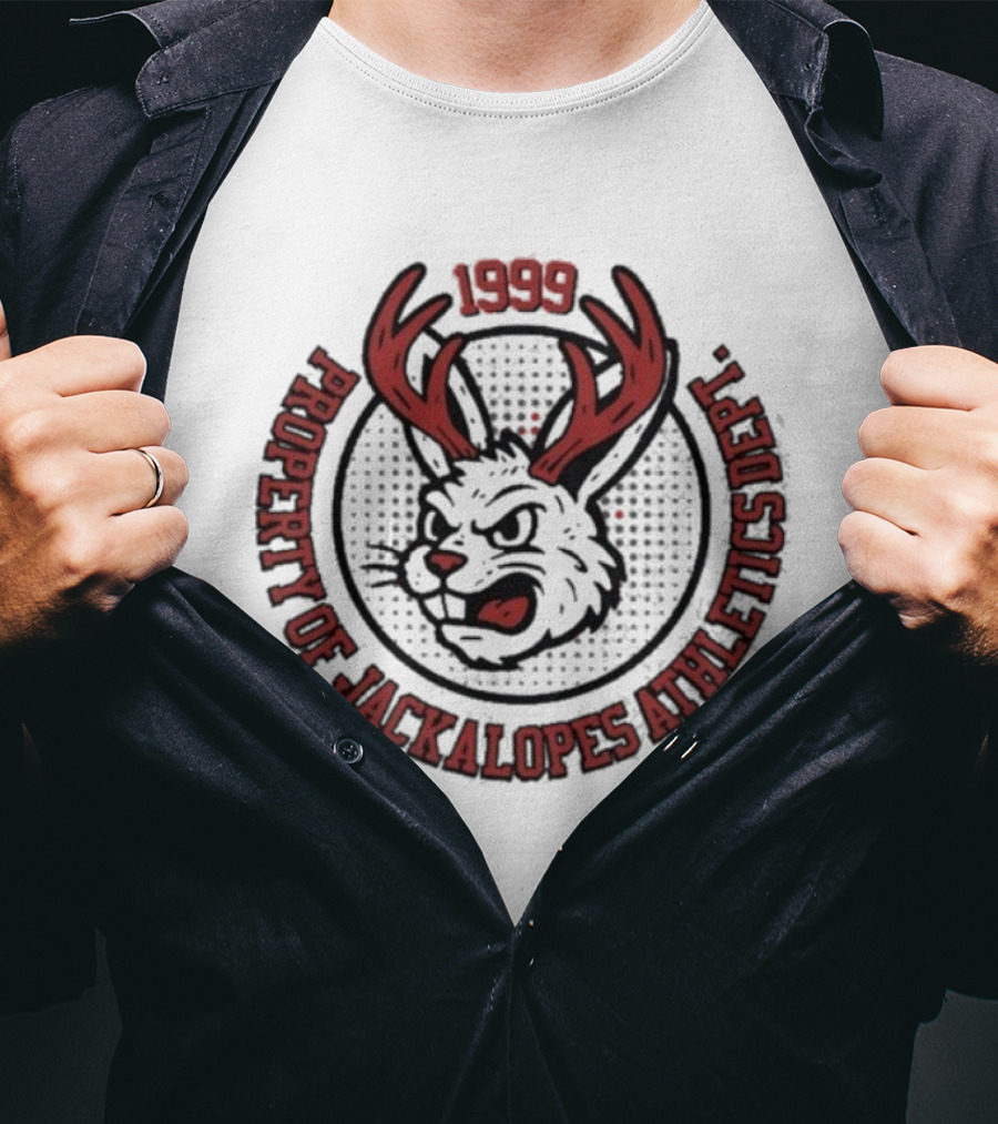 1999 Property Of Jackalopes Athletics Dept. T-Shirt