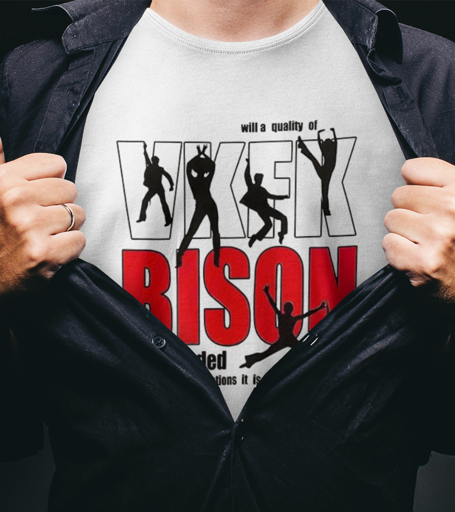 VKFK Bison Backhanded With A Quality Of Emotion And Freshness T-Shirt