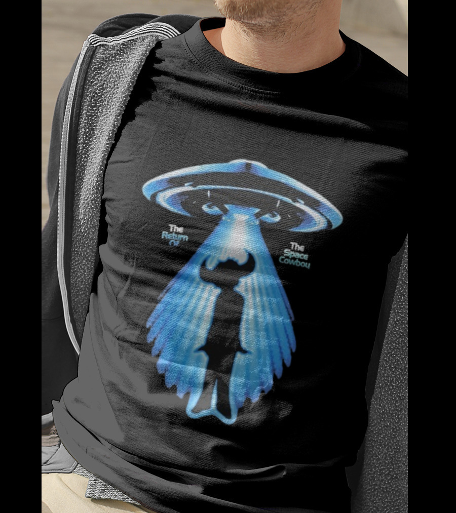 Jamiroquai Space Cowboy Buffalo Man UFO Abduction T-Shirt