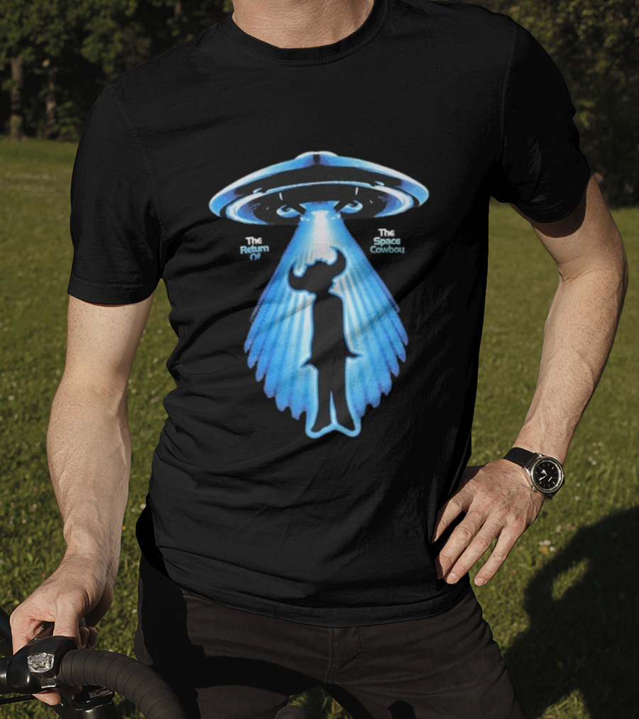 Jamiroquai Space Cowboy Buffalo Man UFO Abduction T-Shirt