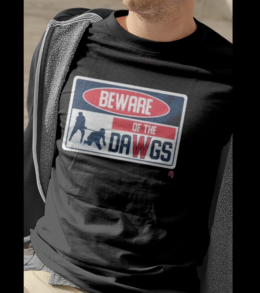 Beware Of The Dawgs Hockey Players Washington Capitals T-Shirt