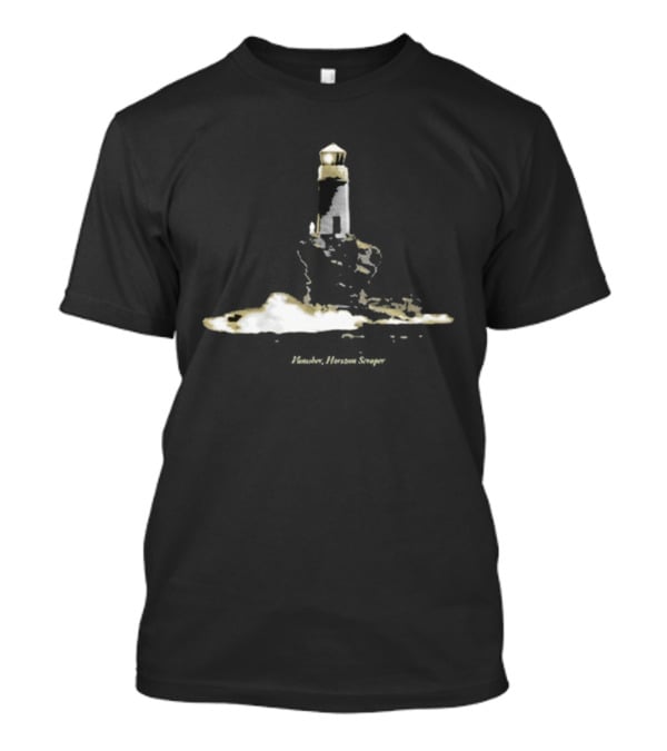 Quadeca Vanisber Lighthouse Horizon Scaper Ocean Scene T-Shirt