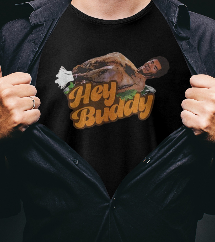 Seinfeld Hey Buddy Turkey Kramer 90s TV Thanksgiving T-Shirt