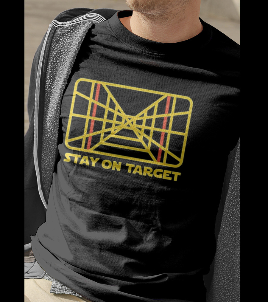 Star Wars Stay On Target Classic Trench Run Grid Graphic T-Shirt