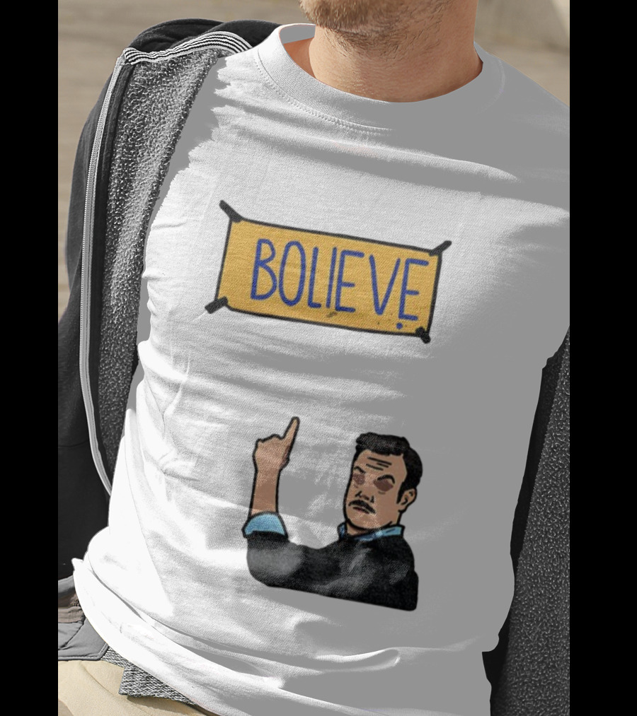 Bolieve Bo Nix Denver Broncos NFL Football Cartoon T-Shirt