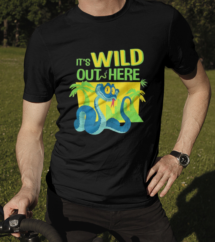 Zootopia 2 It's Wild Out Here Gary De’Snake Jungle Scene T-Shirt