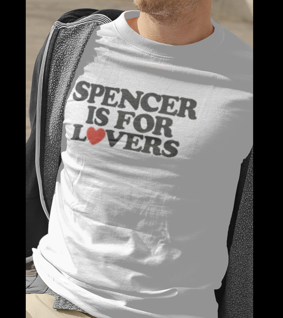 Spencer Is For Lovers Heart Romance T-Shirt