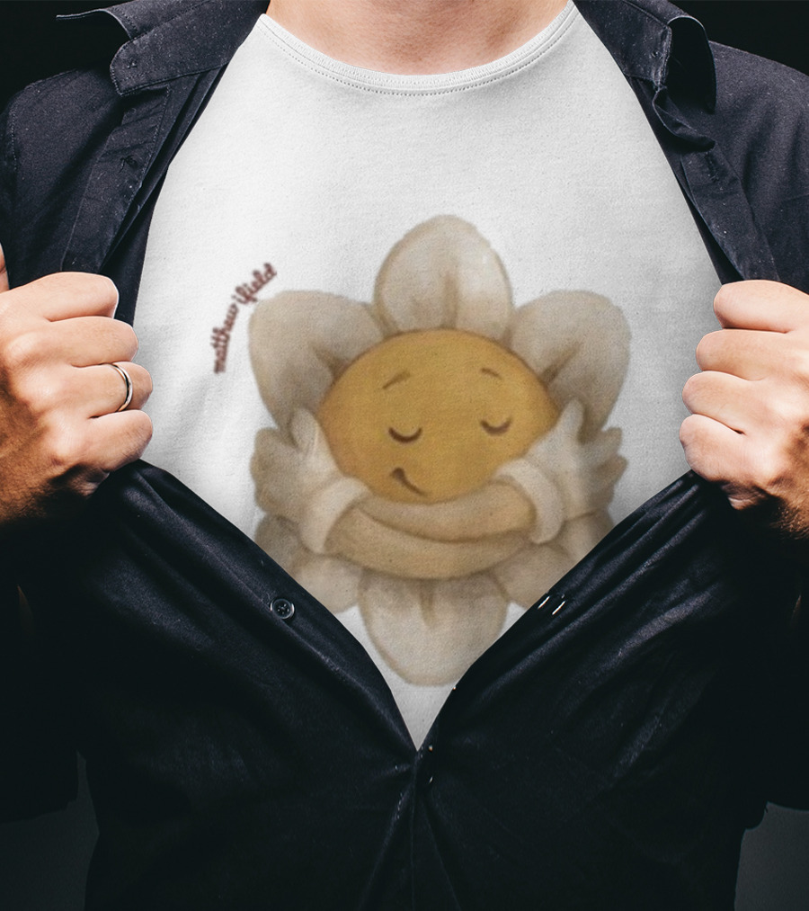 Matthew Ifield Sunflower Hugging Face T-Shirt