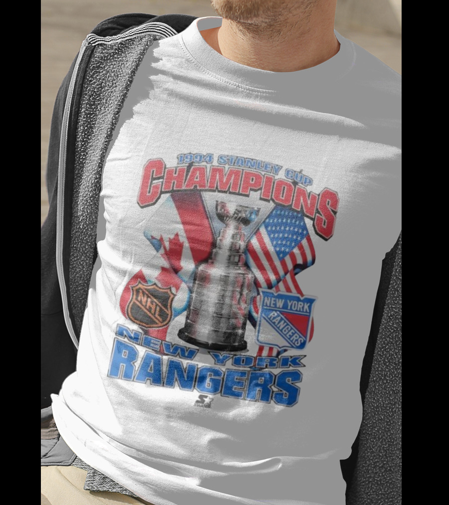 1994 Stanley Cup Champions New York Rangers NHL Show Me The Cup T-Shirt