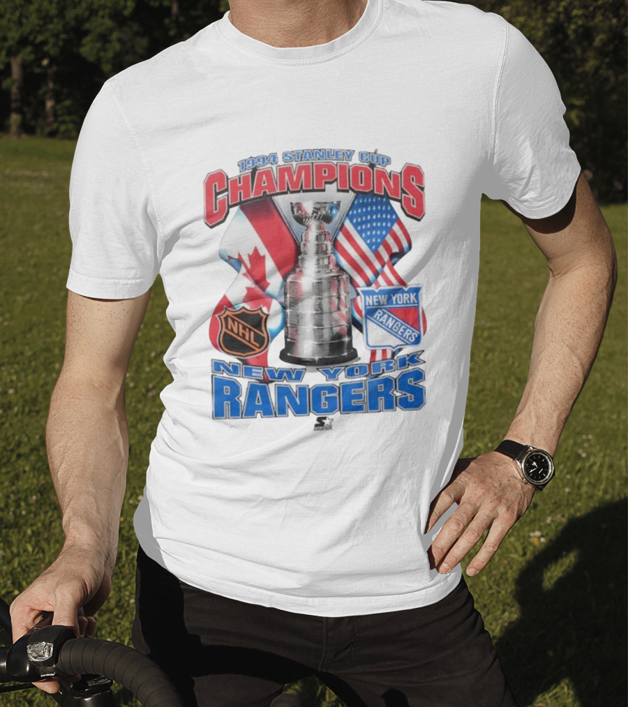 1994 Stanley Cup Champions New York Rangers NHL Show Me The Cup T-Shirt