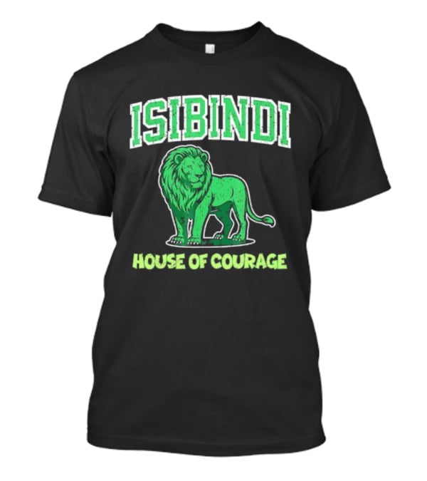 Isibindi Green Lion House Of Courage T-Shirt