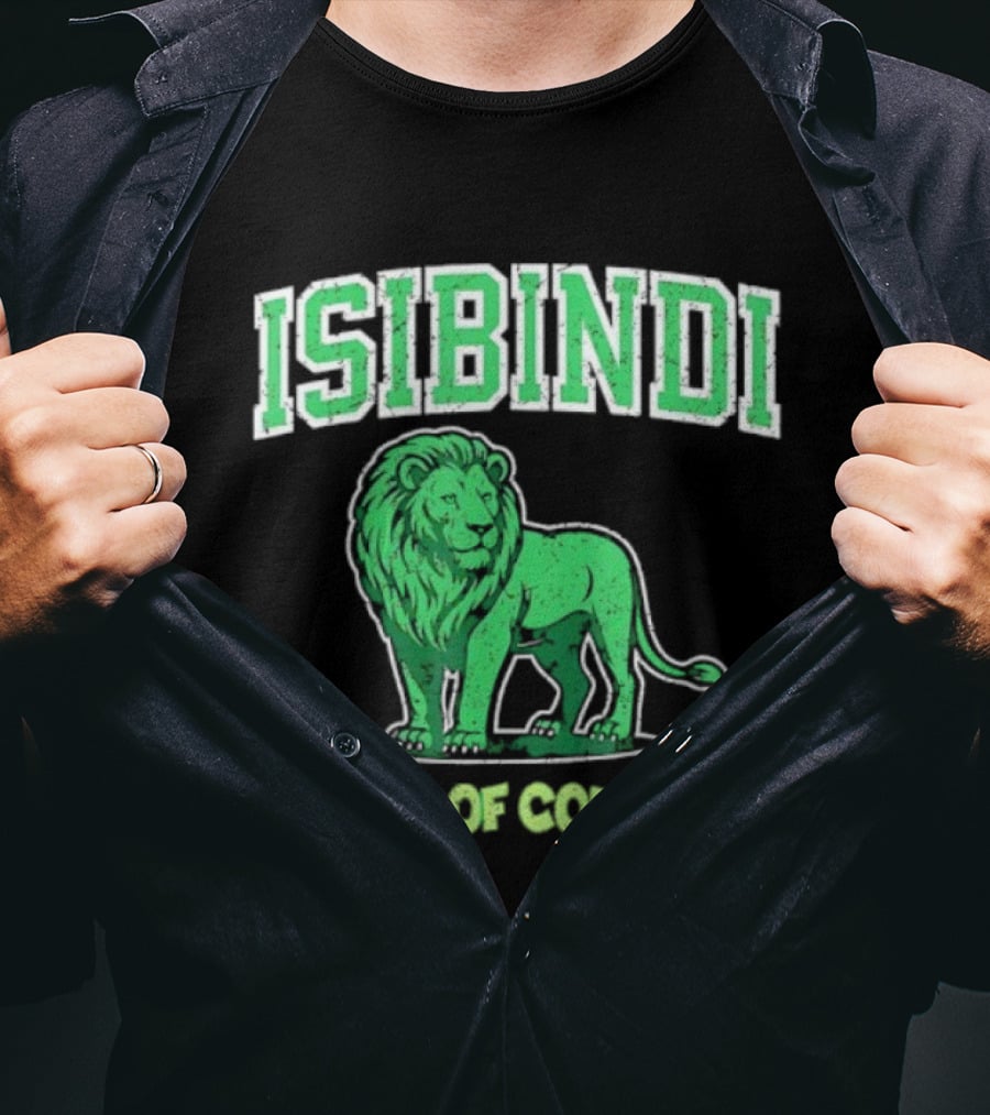 Isibindi Green Lion House Of Courage T-Shirt