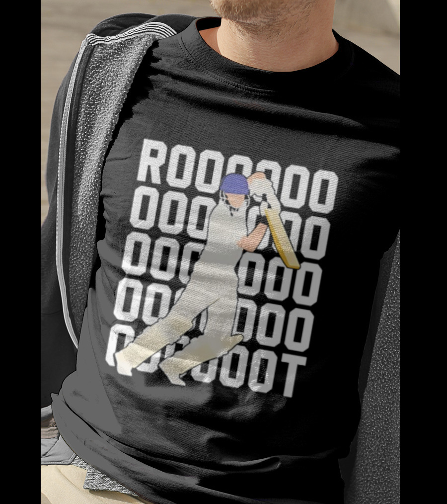 Joe Root Cricket Player ROOOOOT Batting Legend T-Shirt